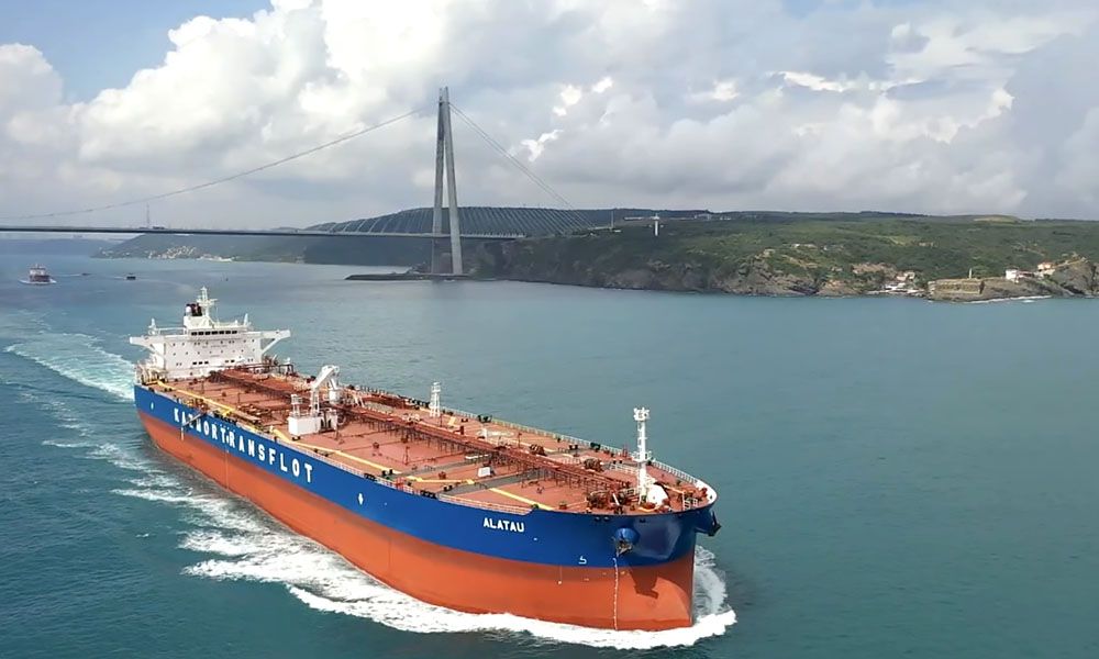 Transportation of Kazakhstan oil through the Black and Mediterranean Seas