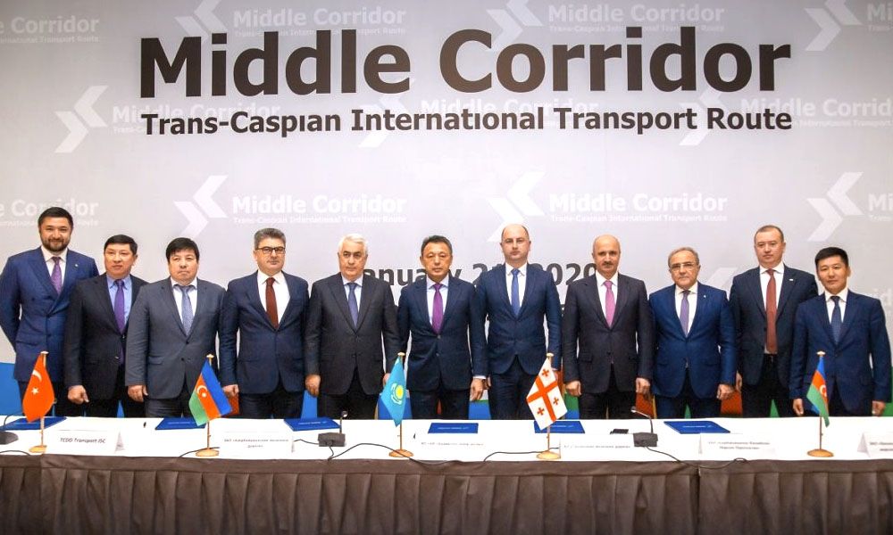 “NMSC “Kazmortransflot” LLP Management took part in the General meeting of the International association “Trans-Caspian International Transport Route” (TITR)