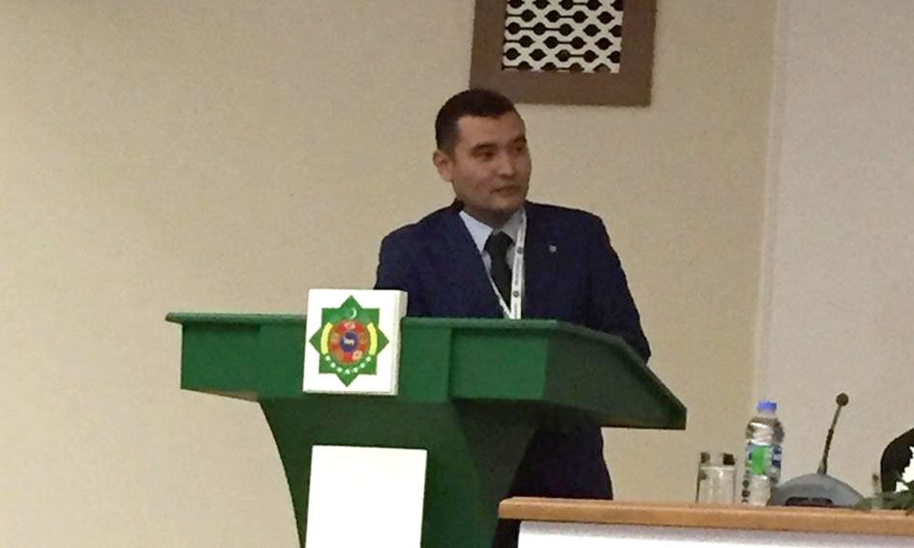 NMSC "Kazmortransflot" took part in the І International Conference HEAVY CASPIAN: TURKMENISTAN