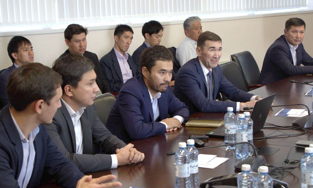 The Japanese delegation visited "Kazmortransflot"