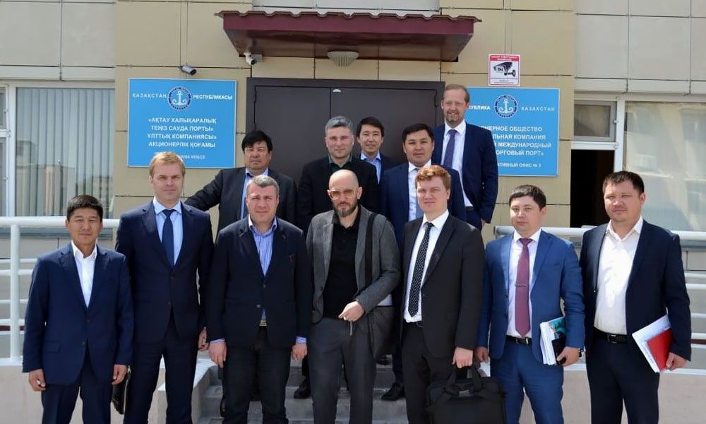 NMSC "Kazmortransflot" met with representatives of Georgian companies