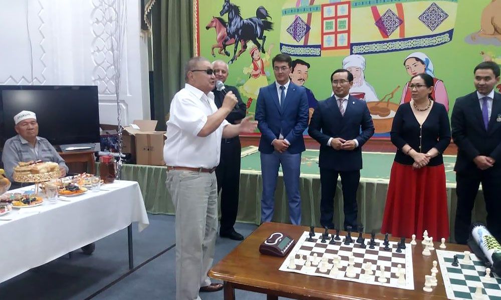 The staff of NMSK "Kazmortransflot" sponsored a charity event in the Mangistau Oblast House for the Elderly and the Disabled