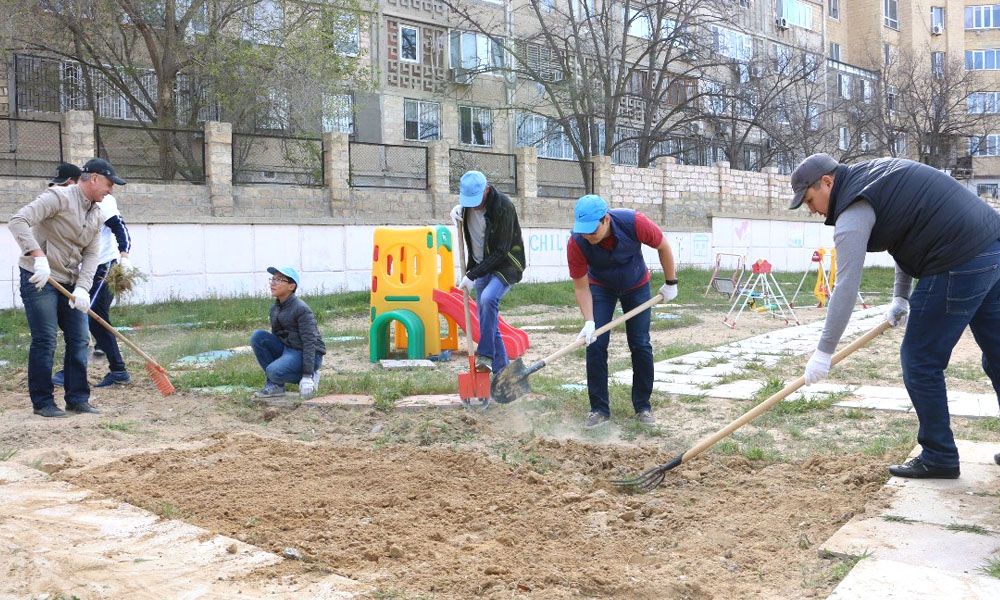 Субботник в Доме ребенка