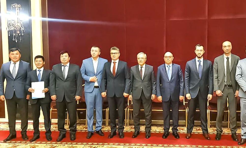 KMTF’s delegation headed by Director-General A.E.Orzhanov participated in the meeting of the working group of TITR held in Kiev