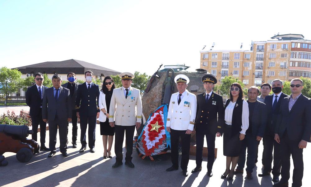 The NMSC “Kazmortransflot” LLP hosted an event in honor of the 76th anniversary of the Victory in the Great Patriotic War