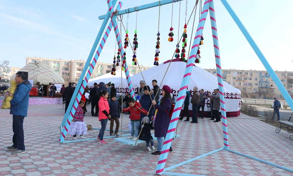 The festival called "Qosh keldin, Nauryz!" carried out KMTF for aktau people