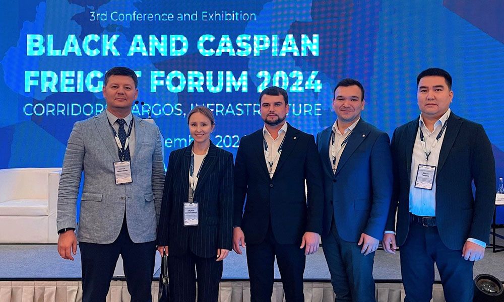 KMTF employees took part in the Black Sea and Caspian Cargo Forum 2024