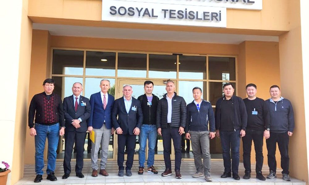 Delegation from Kazakhstan visited port Ceyhan