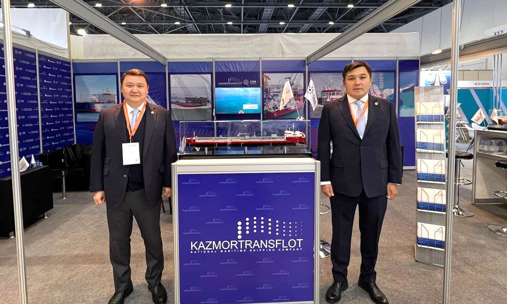 Kazmortransflot at the 27th Kazakhstan International Transport & Logistics Exhibition