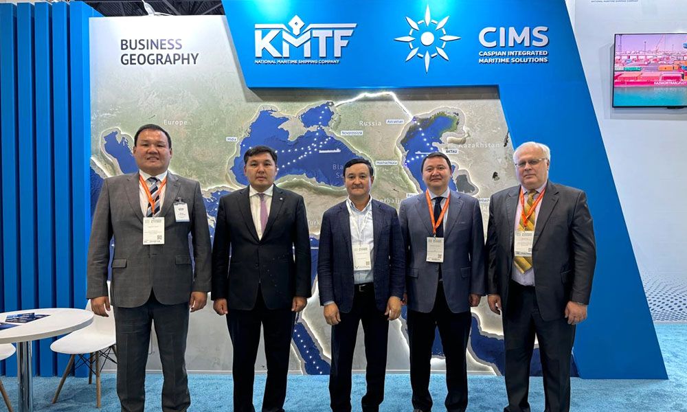 Kazmotransflot at TransLogistica Kazakhstan 2024