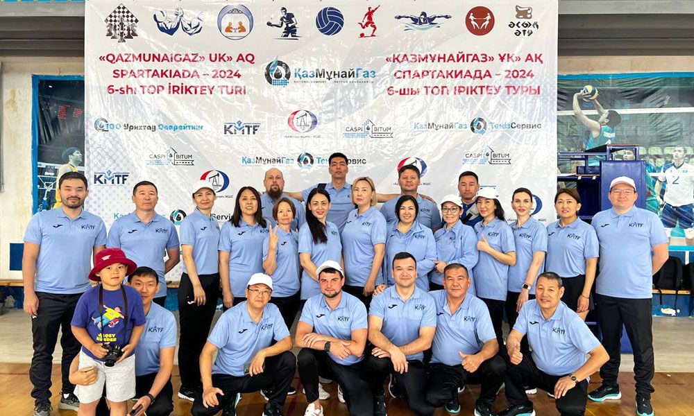 Kazmortransflot participated in the selective round of the Spartakiade among the groups of NC Kazmunaigas JSC